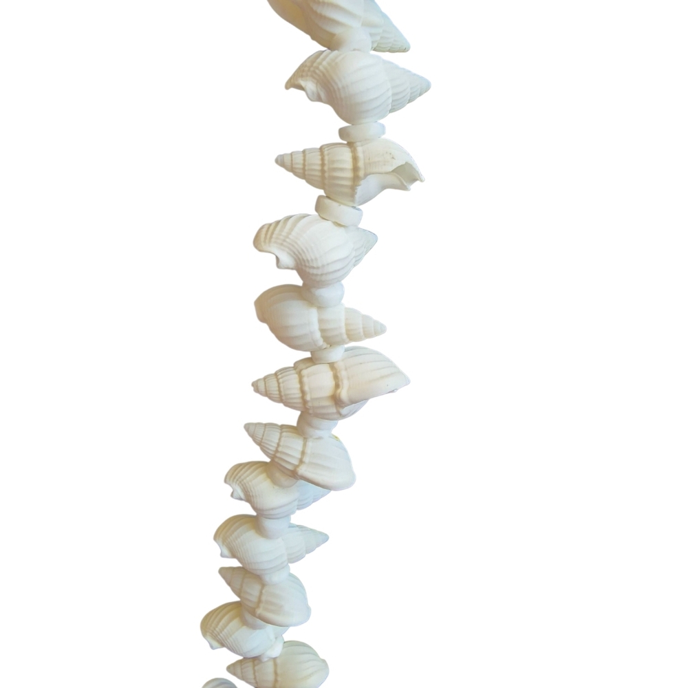 Free People Cream Beaded Necklace - Picture 4 of 6